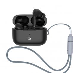 Celly HARMONYBK auricular y casco Auriculares Inalámbrico Dentro de oído Llamadas/Música USB Tipo C Negro