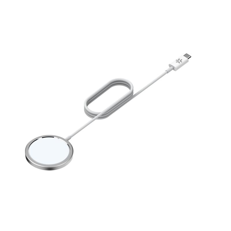 celly-magchargepro-cargador-de-dispositivo-movil-smartphone-blanco-usb-cargador-inalambrico-interior