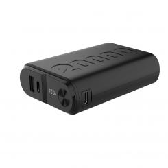Celly PBUP20000BK batería externa Polímero de litio 20000 mAh Negro