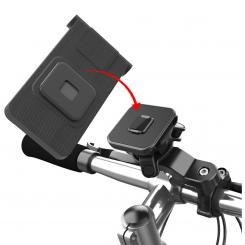 Celly SNAPMAGFLEXBK soporte Soporte pasivo Teléfono móvil/smartphone, Tablet/UMPC Negro