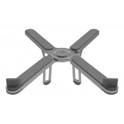 Celly SWMAGICSTANDX soporte para ordenador portátil Soporte para ordenador portátil y tableta Gris Oscuro 40,6 cm (16