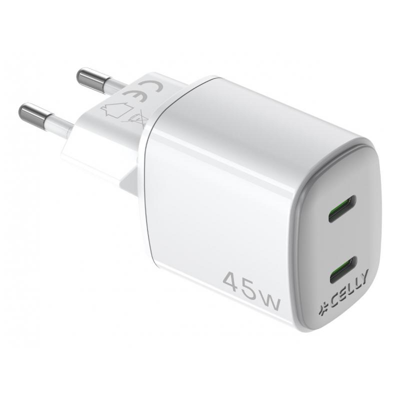 celly-uptc2usbc45wwh-cargador-de-dispositivo-movil-universal-blanco-corriente-alterna-carga-rapida-interior