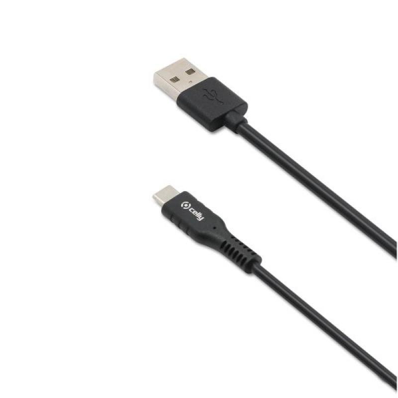 celly-usb-c3mbk-cable-usb-3-m-usb-a-usb-c-negro