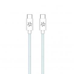 Celly USBCUSBCCOTTLB cable USB 1,5 m USB C Azul, Blanco
