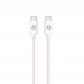 celly-usbcusbccottpk-cable-usb-15-m-usb-c-rosa-blanco