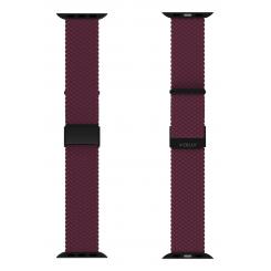 Celly WBANDBRAIDEDVL Accesorios para dispositivos vestibles inteligentes Grupo de rock Burdeos