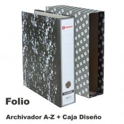 Centauro Archivador Clasic Folio Palanca 65 S/Rad. con caja Diseño
