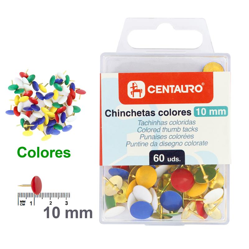 centauro-caja-60-chinchetas-colores-centauro