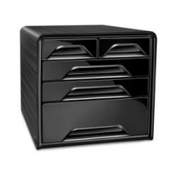 Cep Modulo Cep 7-213 Estandar 5 Cajones Mixtos Color Negro
