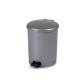 cep-papelera-plastico-cep-gris-91912-con-tapa-pedal-12-litros