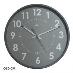 Cep Reloj De Pared Orium By Cep Analogico 11245 30 Cm Ø Gris