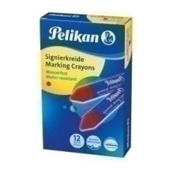 Cera Marcadora Pelikan Dura 762 Rojo (Caja De 12)