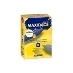 Ceras Alpino Maxidacs Blanca Estuche De 12
