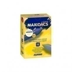 Ceras Alpino Maxidacs Ocre Estuche De 12
