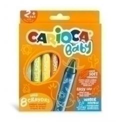 Ceras De Colores Carioca Baby Caja De 8
