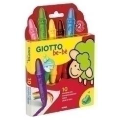 Ceras Giotto Bebe C/10+Afilalapiz