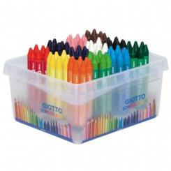 Ceras Giotto Maxi 12 colores x 8 uds