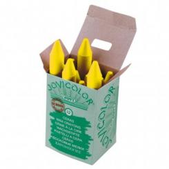 CERAS JOVICOLOR AMARILLO CLARO 12UD