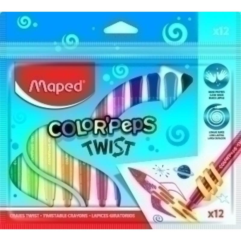 ceras-maped-twist-color-peps-estuche-de-12