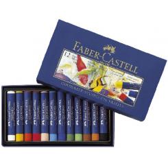 Ceras Pastel FABER-CASTELL GoldFABER-CASTELL Studio Oil Caja De 12