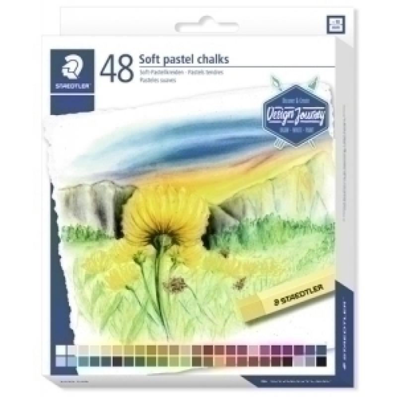 ceras-pastel-staedtler-2430-design-journey-suaves-estuche-de-48