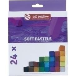 Ceras Pastel Talens Art Creation Suaves Barras Cuadradas Caja De 24