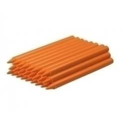 Ceras Plasticolor Caja De 25 Naranja