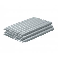 Ceras PlastiCOLOR Unicolor 25 uds Gris