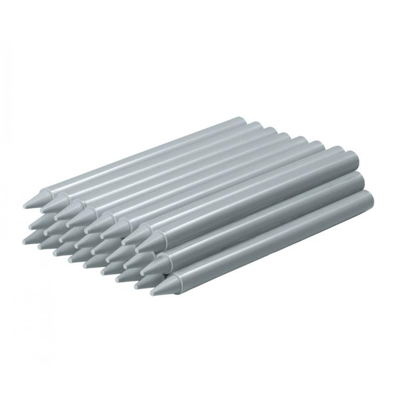 Ceras PlastiCOLOR Unicolor 25 uds Gris
