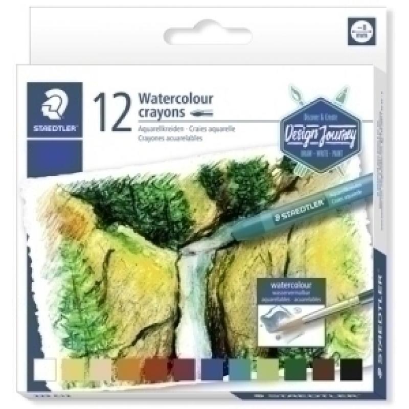 ceras-staedtler-223-design-journey-acuarelables-estuche-de-12