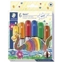 Ceras Textura Gel Colores Opacos Caja De 6