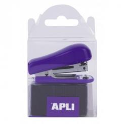 APLI C.Grapadora Lila+ Grapa Nº10 2000U Lila