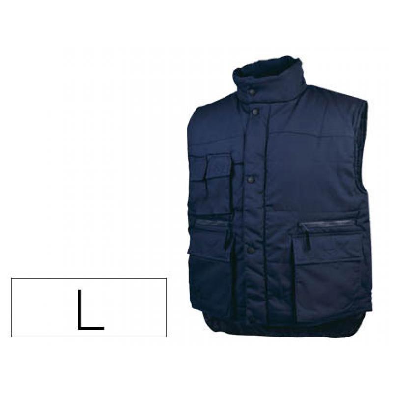 chaleco-deltaplus-multibolsillos-con-cremallera-cintura-elastica-color-azul-naranja-talla-l