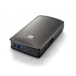 Conceptronic CHD3DUSB3 caja para disco duro externo Caja de disco duro (HDD) Grafito 3.5