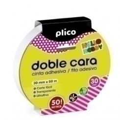 Cinta Adhesiva Doble Cara Plico 30X50