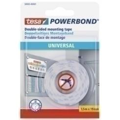 Cinta Adhesiva Doble Cara Tesa Powerbond Rollo 1,5 M X 19 MM Universal