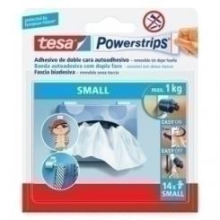 Cinta Adhesiva Doble Cara Tesa Powerstrips Tira Pequeña Estuche De 14
