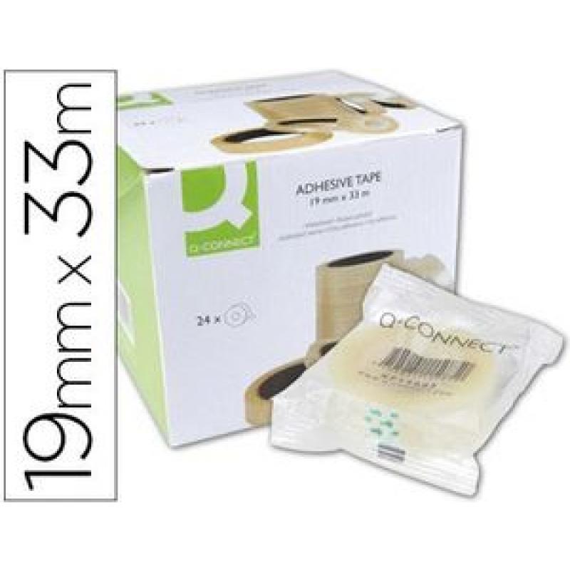 cinta-adhesiva-q-connect-33-mt-x-19-mm-invisible