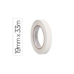 Cinta adhesiva Q-CONNECT doble cara 33 mt x 19 mm