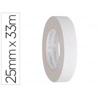 Cinta adhesiva Q-CONNECT doble cara 33 mt x 25 mm