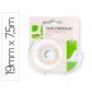 cinta-adhesiva-q-connect-invisible-75-mt-x-19-mm-con-portarrollo-en-blister