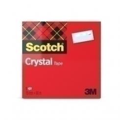 Cinta Adhesiva Scotch Crystal Ultratransparente Rollo 66X19