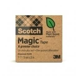 Cinta Adhesiva Scotch Magic 900 Sostenible Rollo 30X19