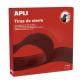 Cinta adhesiva velcro Apli negro 20mm x 25 metros