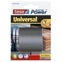 Cinta Americana Tesa Extra Power Rollo 5X50 Plata