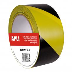 Cinta APLI  Ad.Señal. Premium Ama/Negro 50X33