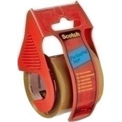 Cinta De Embalaje Scotch Rollo 20X50 Con Dispensador Marron (Pesos Medio-Bajos)
