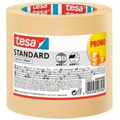Cinta De Pintor Tesa Krepp 60ºc pack 2 rollos de 50mX50mm