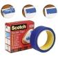 Cinta De Precinto Postal Scotch 820 Azul 35MMX33M