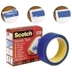Cinta De Precinto Postal Scotch 820 Azul